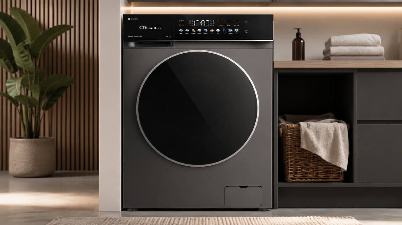 Lave Linge 10 KG Lavage + 6 KG Séchage