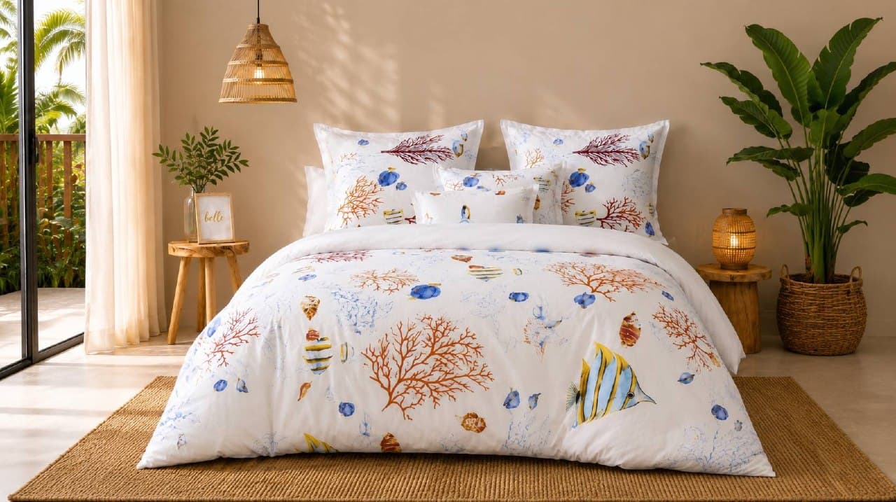 Draps percale 100% Cotton (lot 1)