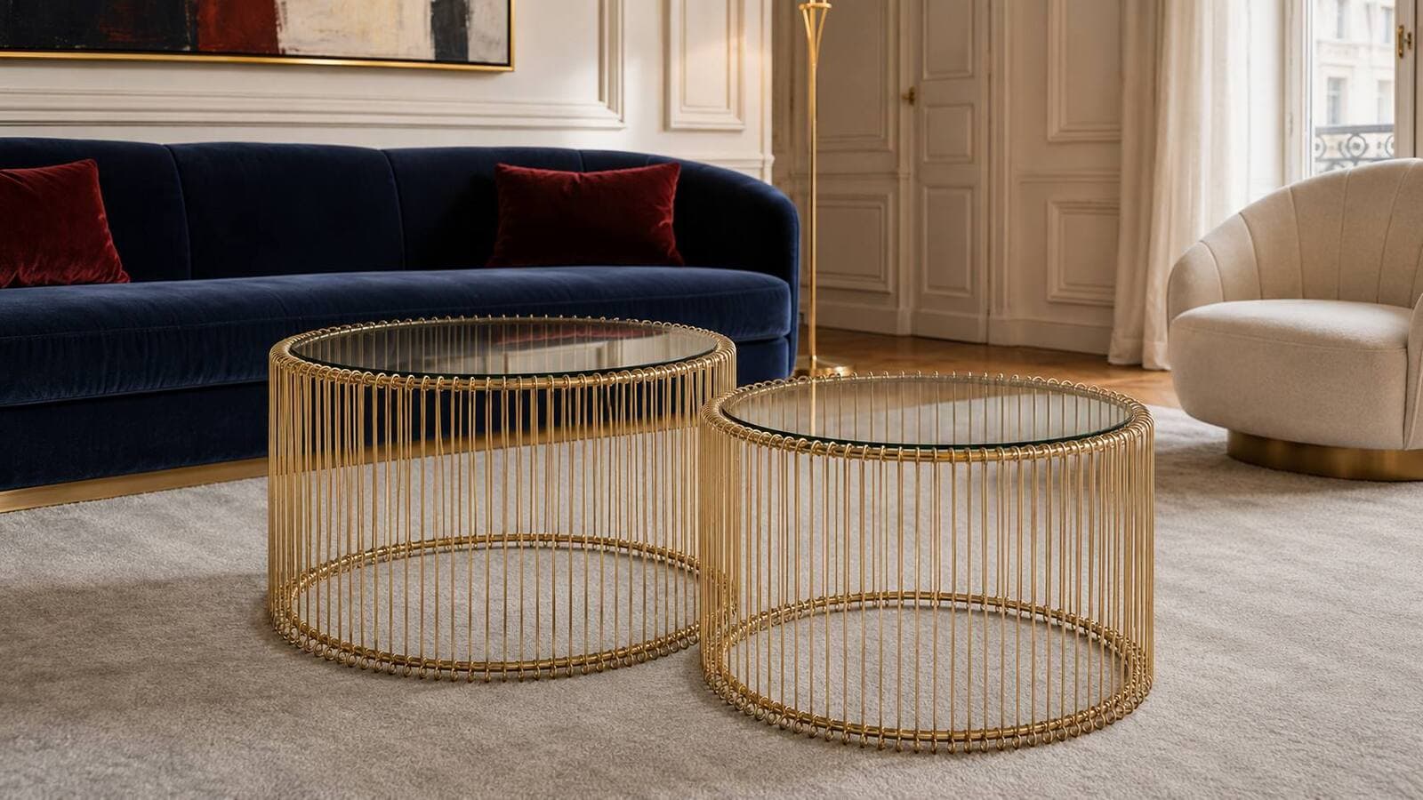 Table Basse Wire